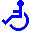 Symbol für "Mensch mit Behinderung"